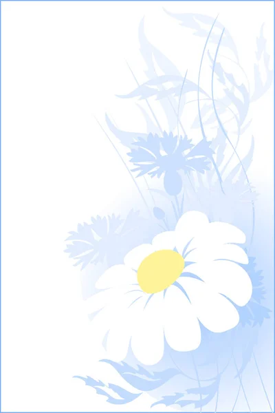 花卉设计图像 彩色插图 — 图库矢量图片