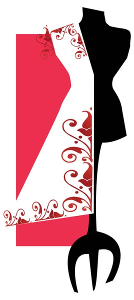 Kuklalar Için Kukla Logo — Stok Vektör