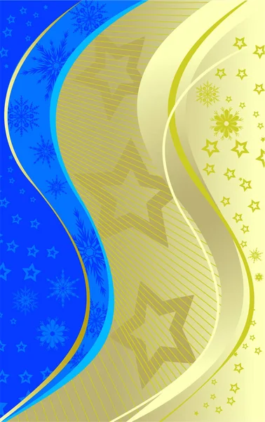 Conception Noël Avec Des Étoiles Illustration Vectorielle — Image vectorielle