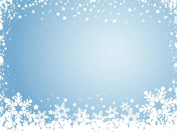 冬季背景图像摘要 彩色插图 — 图库矢量图片