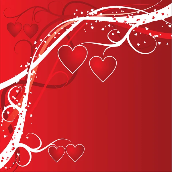 Valentine Background Illustrazione Vettoriale — Vettoriale Stock