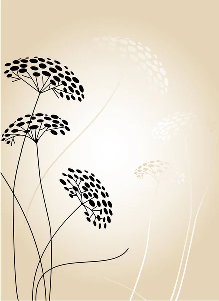 Floraler Hintergrund Vector Eps Illustration — Stockvektor
