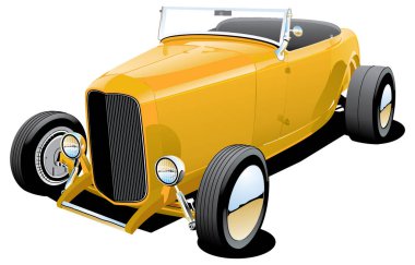 30 'ların klasik Amerikan hot rod' unun bir örneği.