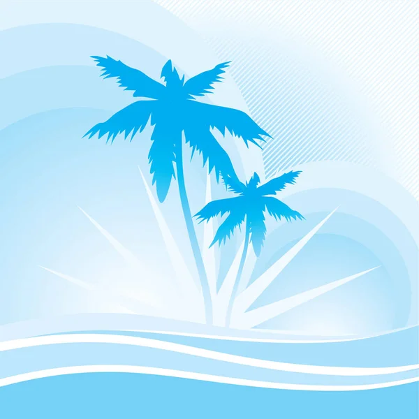 Hawaii Style Εικόνα Έγχρωμη Απεικόνιση — Διανυσματικό Αρχείο