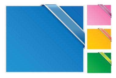 Renkli soyut arka plan. modern kartvizit şablonu.