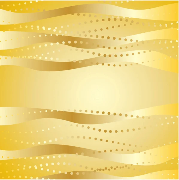 Gold Banner Background Vector Illustration Design — Stock Vector