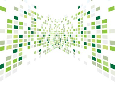 Geometrik desenli soyut vektör arkaplanı