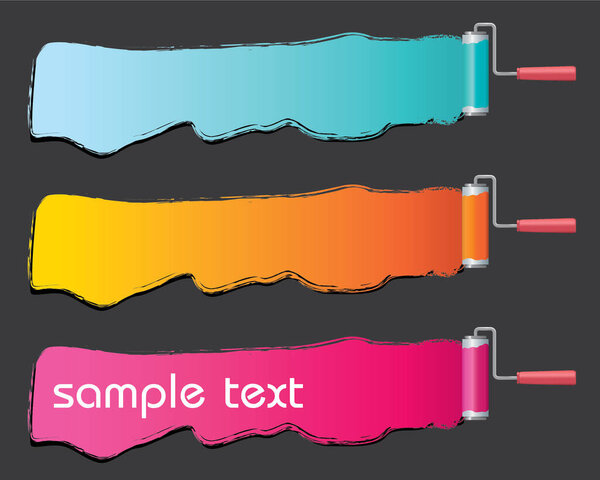 Цветной фон вриоса, векторная иллюстрация