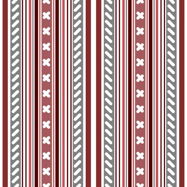 Vector Seamless Stripes Pattern — Stock Vector