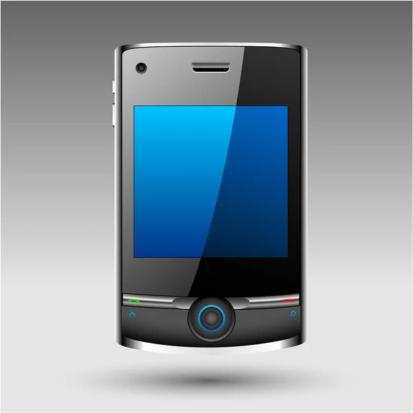 Moderní Vektorová Ilustrace Smartphonu — Stockový vektor