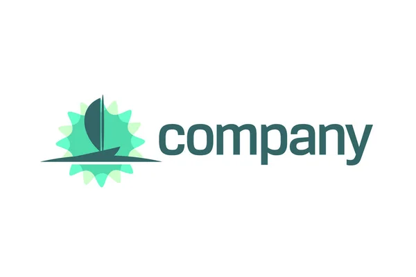 Company Logo Vector Illustration Simple Design — Stock Vector