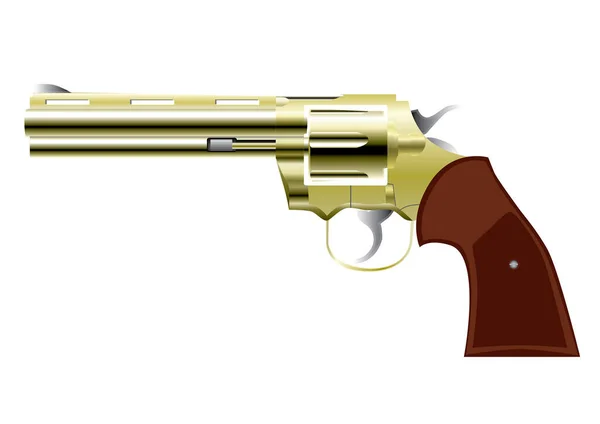 Gun Icon Isometric Style Vector Illustration — Stock Vector