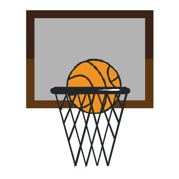 Basketbalový Design Vektorová Ilustrace — Stockový vektor