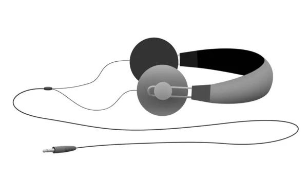 Kopfhörer Symbol Isometrischer Stil — Stockvektor