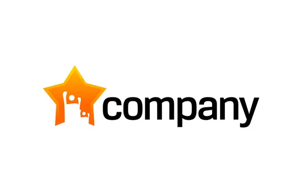 Creative Star Logo Design Template Vector — Stock Vector