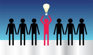 yeni bir fikir kavramı.