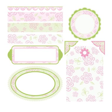 tasarım öğeleri kümesi. koleksiyonu 