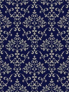 Zarif soyut süs şablonu. vektör illüstrasyonu 