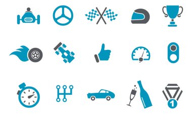 Araba simgeleri kümesi, vektör