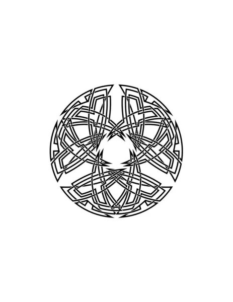 Abstrakt Cirkel Logotyp Ikon Design — Stock vektor