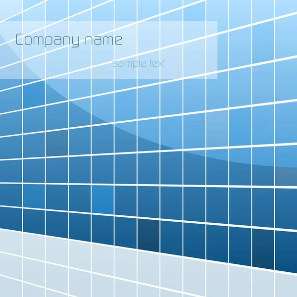 Abstracte Blauwe Achtergrond Vectorillustratie — Stockvector