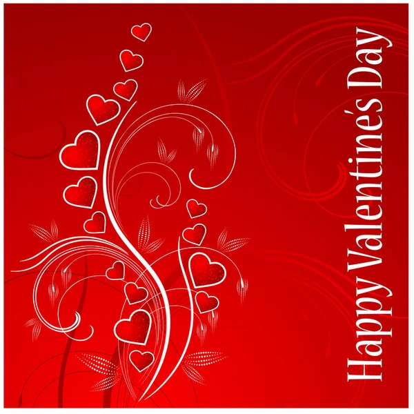 Valentine Day Card Design Illustration Vectorielle — Image vectorielle