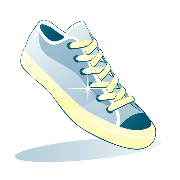 Illustrazione Vettoriale Sneaker — Vettoriale Stock