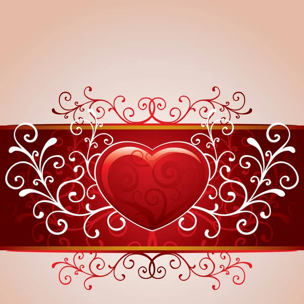 Векторная Иллюстрация Фона День Святого Валентина — стоковый вектор