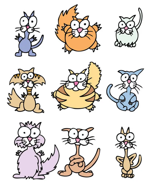 Família de Gatos - Gato de Karatê Desenho Animado em Português Brasil 