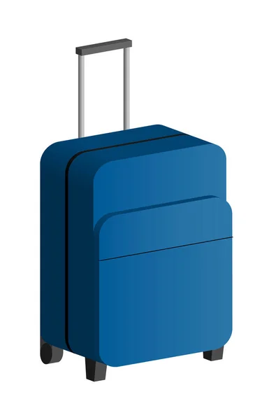 Koffer Isoliert Symbol Auf Weißem Hintergrund — Stockvektor