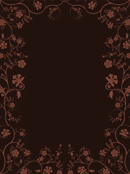 Ντάμασκ Χωρίς Ραφή Μοτίβο Διανυσματική Απεικόνιση Floral Στολίδι — Διανυσματικό Αρχείο