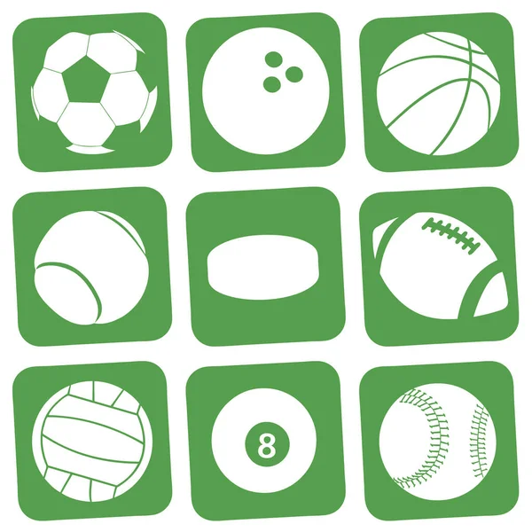 Illustration Vectorielle Icône Sport — Image vectorielle