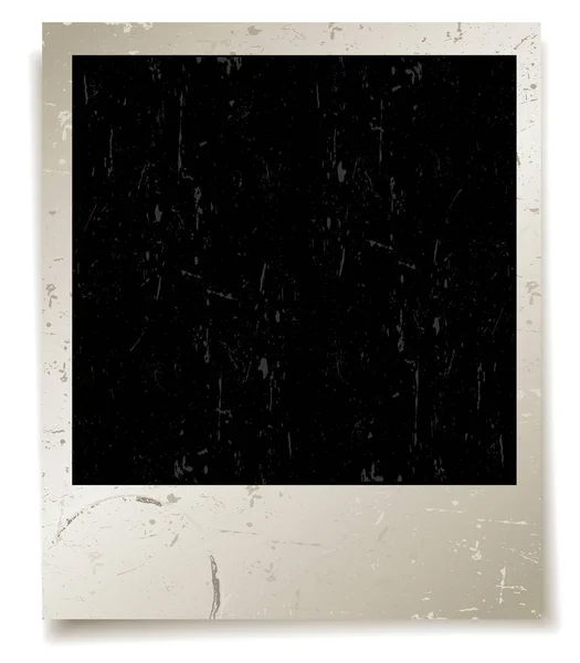 Cadre Grunge Sur Fond Blanc — Image vectorielle