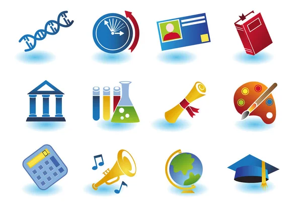 Set Icons Education Vector Graphics