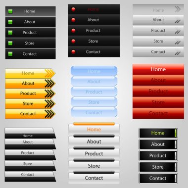 Modern tasarımın vektör illüstrasyonu