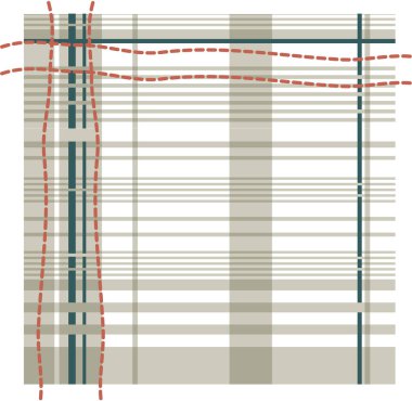 vektörsüz çizgili arka plan. Eskimiş ve modası geçmiş şık bir doku. tekrarlanan geometrik tasarım