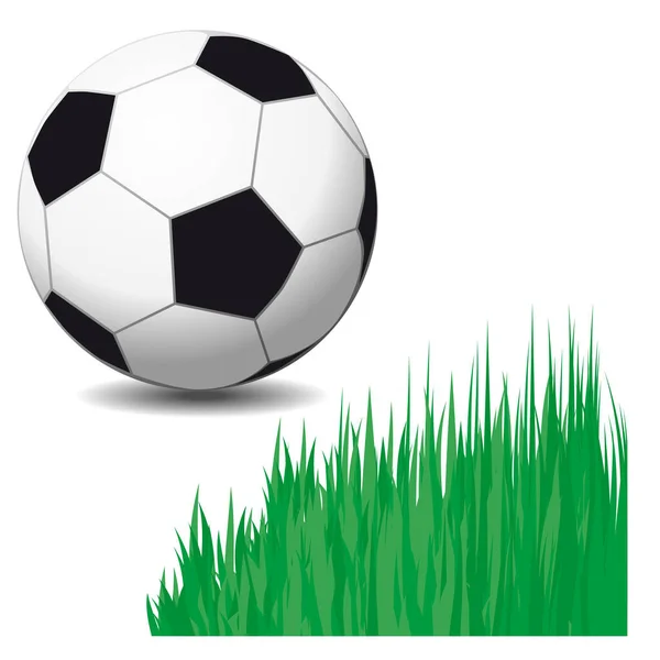 Ballon Football Illustration Vectorielle — Image vectorielle