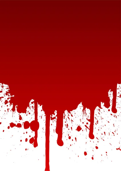 Blood Splatters Grunge Background — Stock Vector