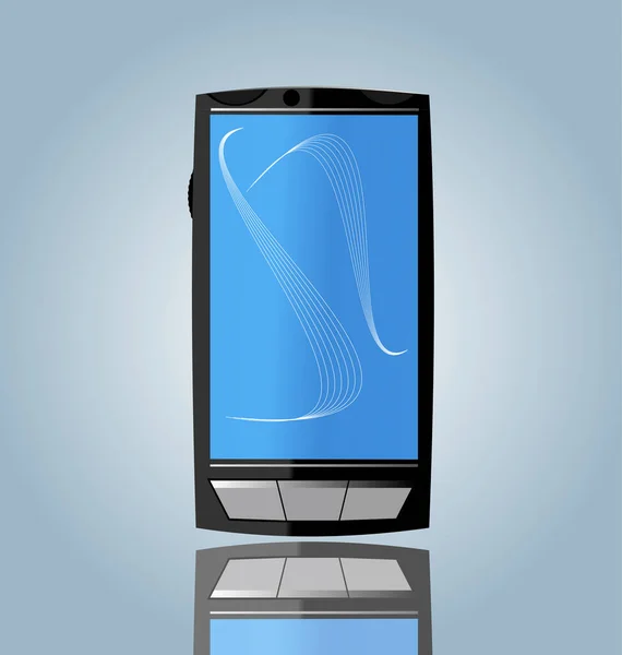 Smartphone Technologie Design Vector Illustratie Eps Grafisch — Stockvector