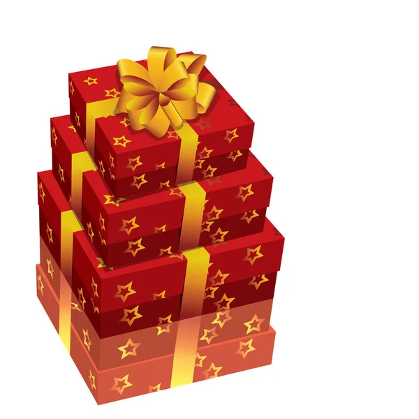 Übertragung Von Geschenkboxen — Stockvektor