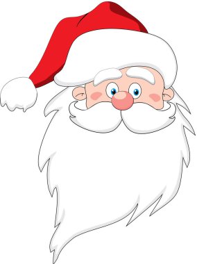 Kızıl sakallı Noel Baba.