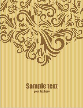 güzel soyut klasik dekoratif arkaplan  