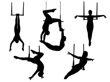 Arkadaki adamın vektör silueti.