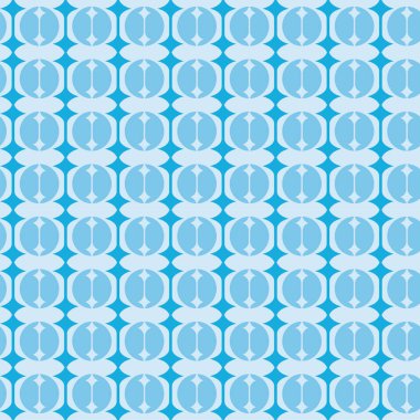 Geometrik soyut dikişsiz desen, vektör illüstrasyonu