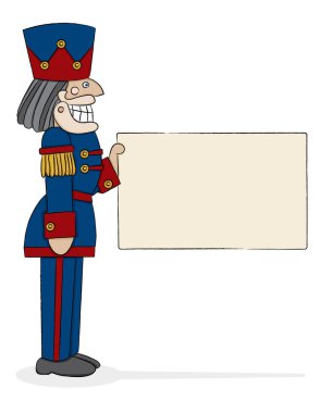 Tahtalı karikatür adamı oyuncağı