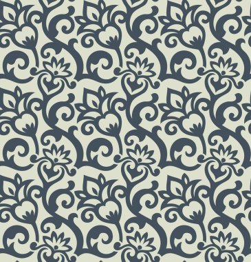 Soyut çiçek arkaplanının vektör çizimi