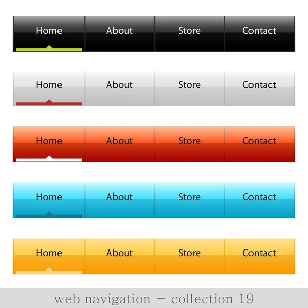 Elemento Diseño Web Para Sitio — Archivo Imágenes Vectoriales
