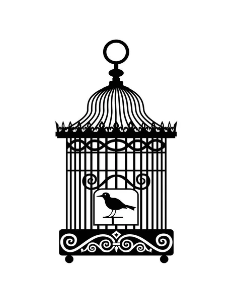 Disegno Vettoriale Icona Uccello Isolato — Vettoriale Stock