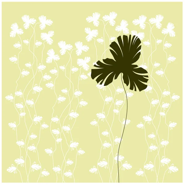 抽象花卉背景图 — 图库矢量图片