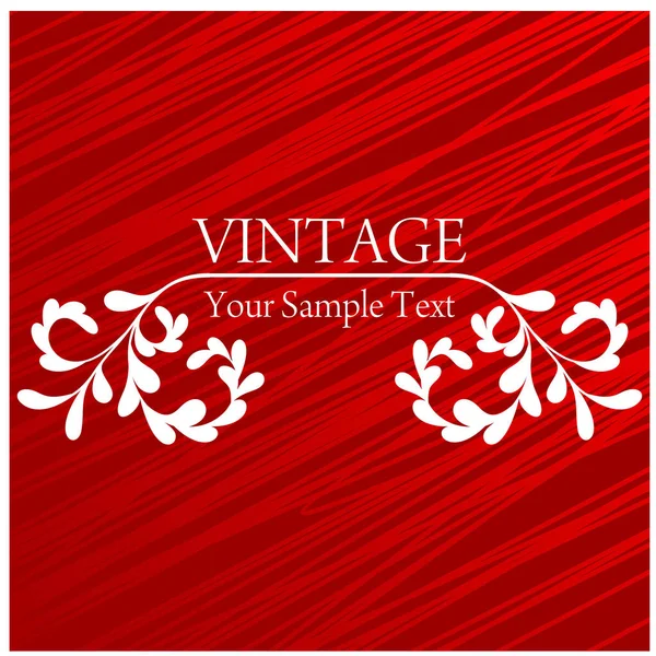 Vintage Frame Ornament Vector Illustration — Stock Vector